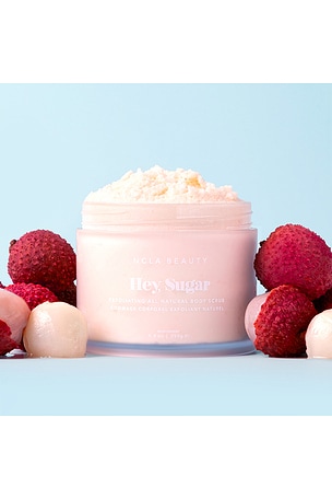 NCLA Hey, Sugar Exfoliating All Natural Body Scrub in Lychee Martini