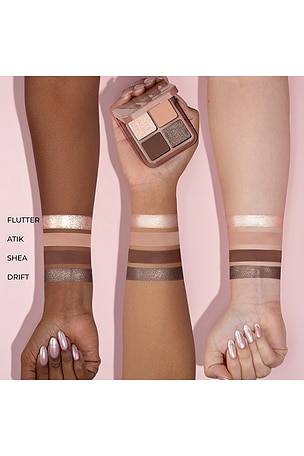 Natasha Denona Luxe Glam Compact Quad Eyeshadow Palette in Nude