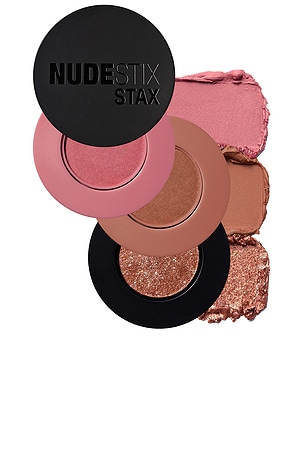 KIT DE BÁLSAMO RUBORIZANTE SUNKISSED GLOW STAX KIT NUDESTIX