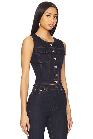 Nakedvice The Rina Vest in Blue