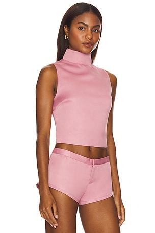 Nakedvice x REVOLVE The Cora Top in Rose. Size XS. Also