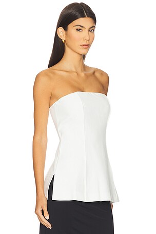 Nakedvice The Remy Bodice Top in White