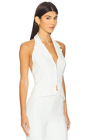 Nakedvice The Willow Vest in White