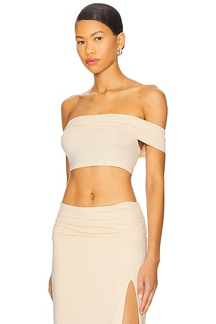 Nakedvice The Cassian Top in Beige