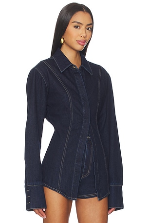 Nakedvice The Watson Shirt in Blue