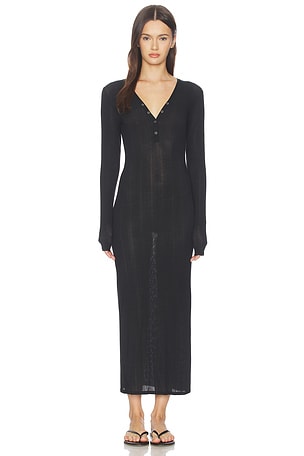 Whipped Henley Dress Negative Underwear