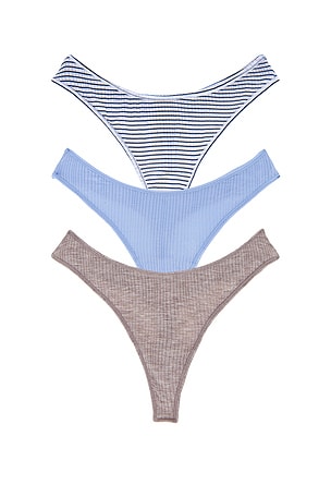 Whipped Dipped Thong 3-pack Negative Underwear