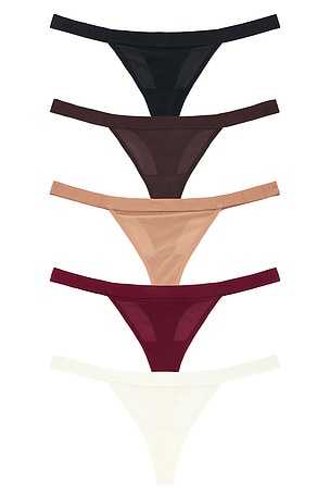 Sieve 5-pack Thong Negative Underwear