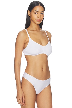 Negative Underwear Whipped Non-wire Bra in White. Size 1. Also