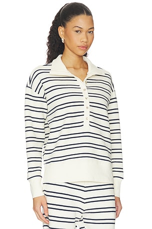Negative underwear jersey waffle en color Crema,Marino