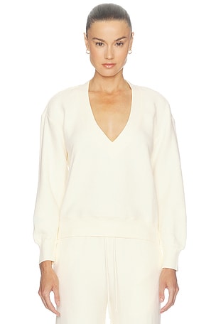 Waffle Knit Deep V Negative Underwear