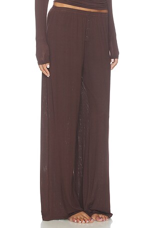 Negative Underwear Whipped Track Pant in Brown