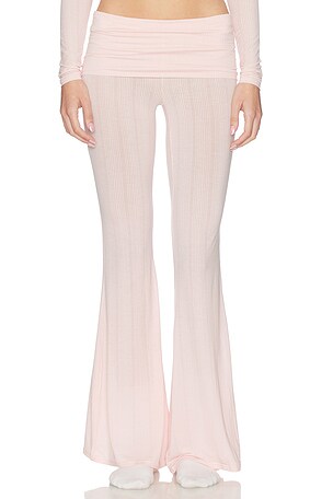 Negative Underwear Whipped Roll Down Pant in Pink