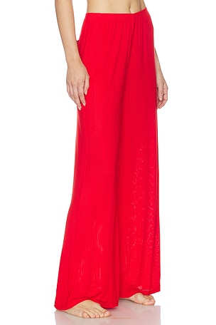 Negative Underwear Whipped Track Pant in Red