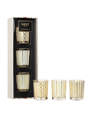 LOT DE BOUGIES VOTIVE TRIO SET NEST New York