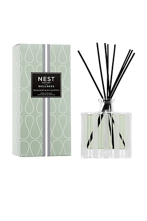 DIFFUSEUR WILD MINT & EUCALYPTUS REED DIFFUSER NEST New York