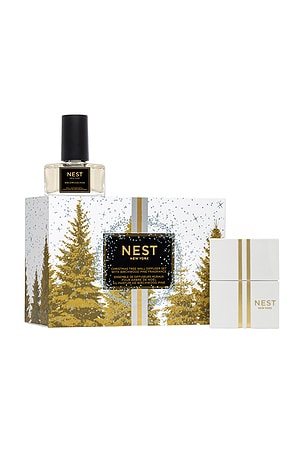 Christmas Tree Wall Diffuser Birchwood Pine Set NEST New York