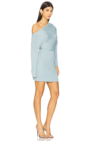 Never Fully Dressed ROBE COURTE TILLY en Baby Bleu