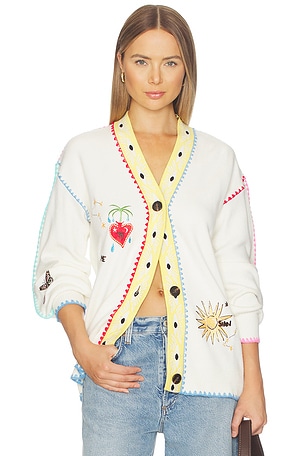 Cream Celestial Martha Cardigan Never Fully Dressed