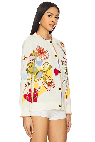 Never Fully Dressed Enchanted Cardigan in Cream