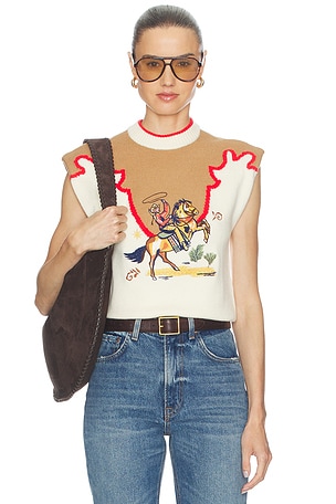Cowgirl Ro Knitted Tank Never Fully Dressed