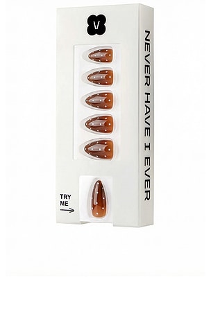 Magnetic Dots Press-On Nails Never Have I Ever