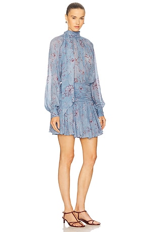 NICHOLAS Cecile Dress in Baby Blue