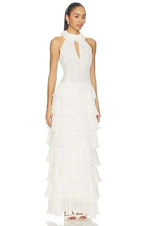 NICHOLAS Yasira Dress in Ivory