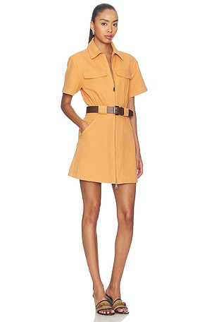 NICHOLAS Embla Mini Dress in Orange