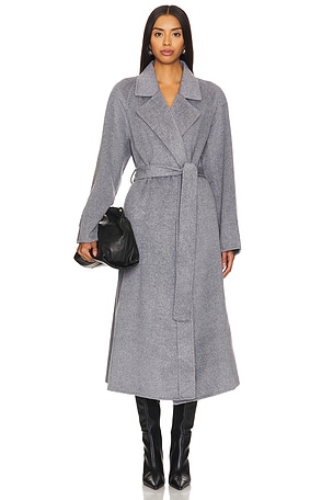 Candice Scarf Double Wool Coat NICHOLAS