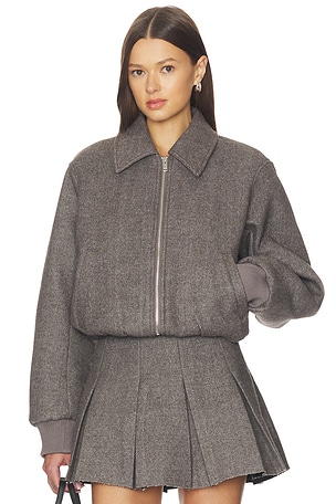 Frida Bomber Wool Blend Jacket NICHOLAS