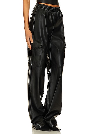 NICHOLAS Edwina Cargo Pant in Black
