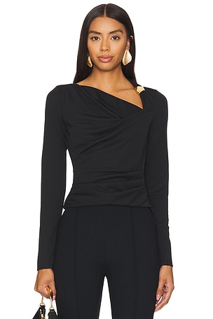 Ilara Asymmetrical Long Sleeve TopNICHOLAS$345НОВИНКИ