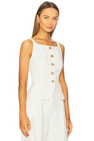 NICHOLAS Sabina Top in Ivory