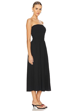 NIA River Dress in Black
