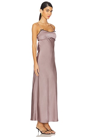 NIA Lee Dress in Taupe