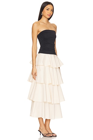 NIA Mathilda Dress in Ivory. Size XS. Also