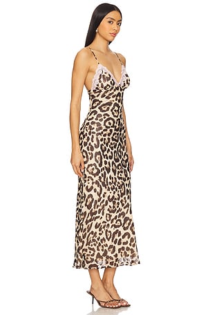 NIA Jasmine Dress in Brown