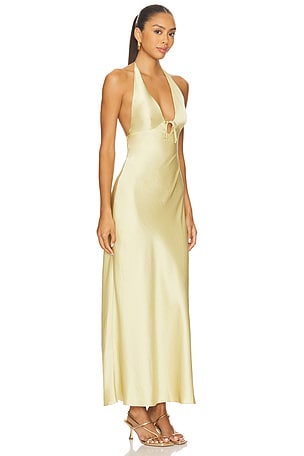 NIA Otis Dress in Lemon