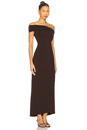 NIA Clara Dress in Chocolate