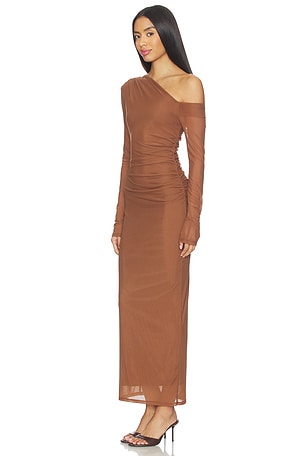 NIA Lyra Dress in Brown
