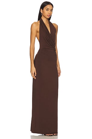 NIA Xenia Dress in Chocolate