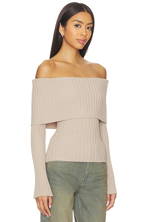 NIA Saffron Sweater in Beige. Size XS. Also