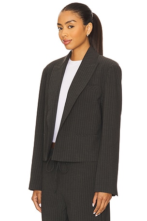 NIA Nerys Blazer in Charcoal