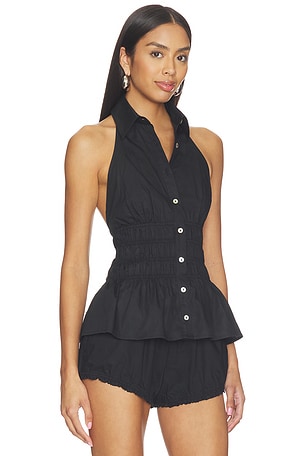 Nia angelo top en color negro