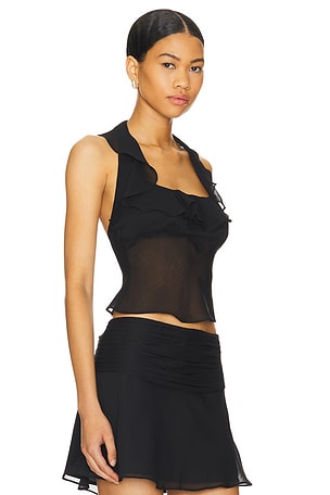 NIA Verbena Top in Black