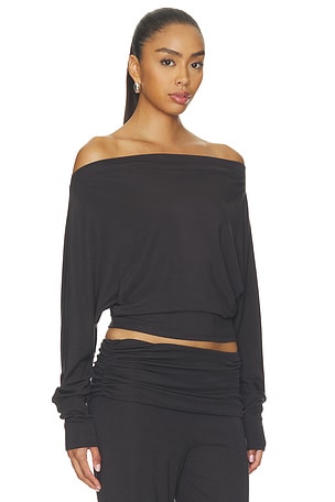 NIA Elisabetta Top in Grey