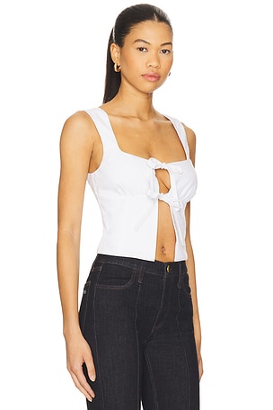 NIA Carolina Top in White
