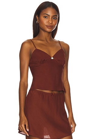 NIA Isaac Top in Cognac