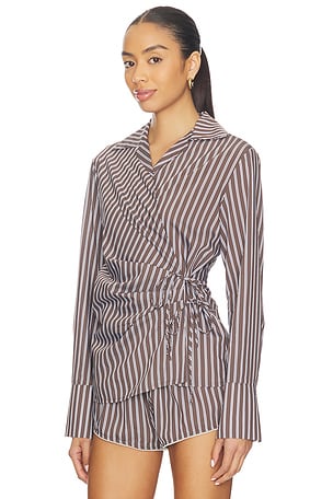 NIA Eliska Shirt in Brown